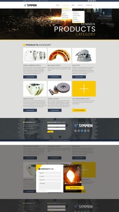 SYMMEN网页与网站设计 创新与功能性的完美融合